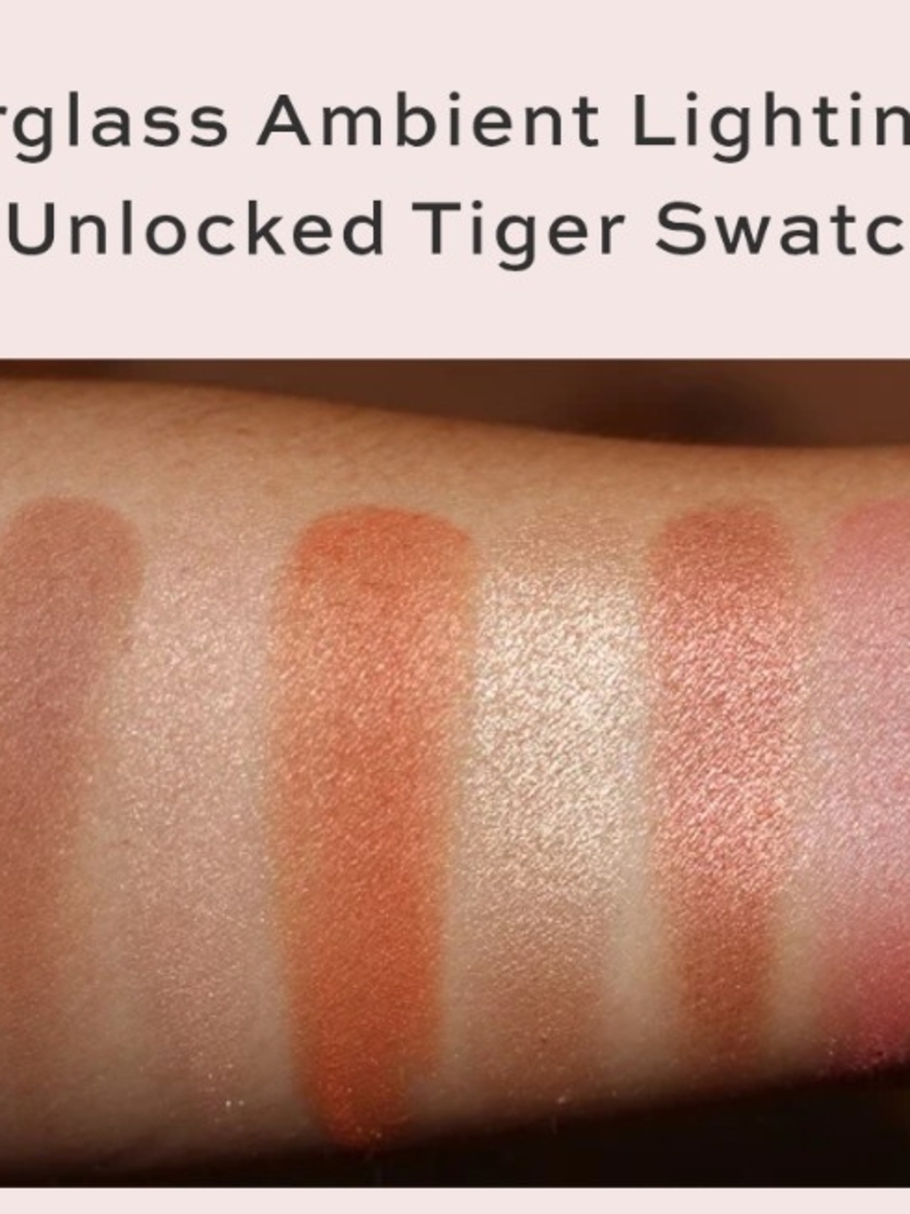 TIGER palette. Hourglass Ambient Lighting. - Picture 9 of 10